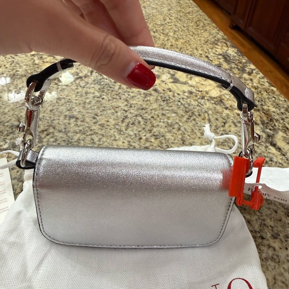 Valentino Metallic Silver Mini Bag - Picture 4 of 13